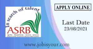 Agricultural Scientists Recruitment