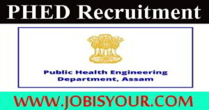 Public Health Engineering Department Recruitment 