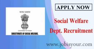 Social Welfare Recruitment 2021